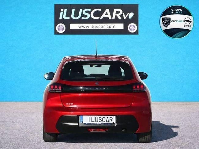 Usado Peugeot 208 Active 100 CV (73 kW) 2021 Rojo Utilitario
