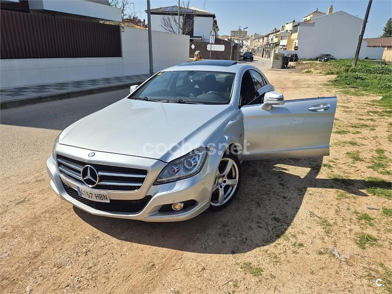 Usado Mercedes CLS350 265 CV (194 kW) 2011 Gris / plata Berlina