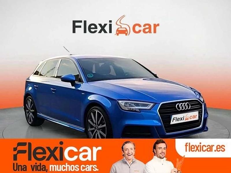 Azul Usado 2019 Audi A3 Sportback S-Line Utilitario | 16.490 € (Precio justo) - Imagen 1/4