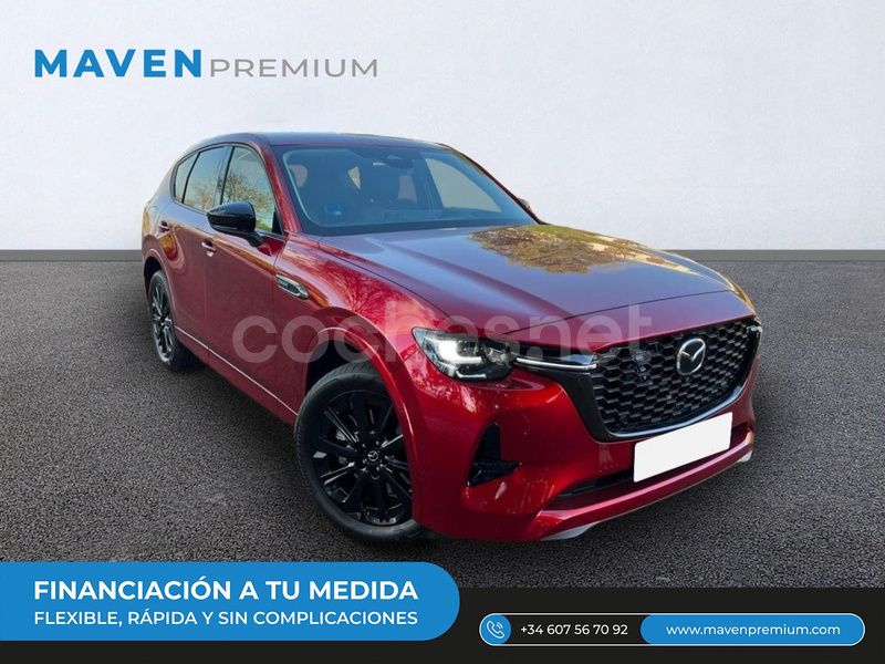 Rojo Usado 2023 Mazda CX-60 Homura-Line SUV | 50.500 € (Caro) - Imagen 1/4