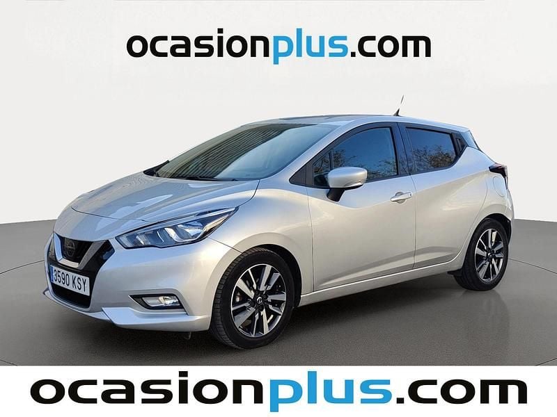 Usado Nissan Micra Acenta 100 CV (73 kW) 2019 Gris plata Utilitario