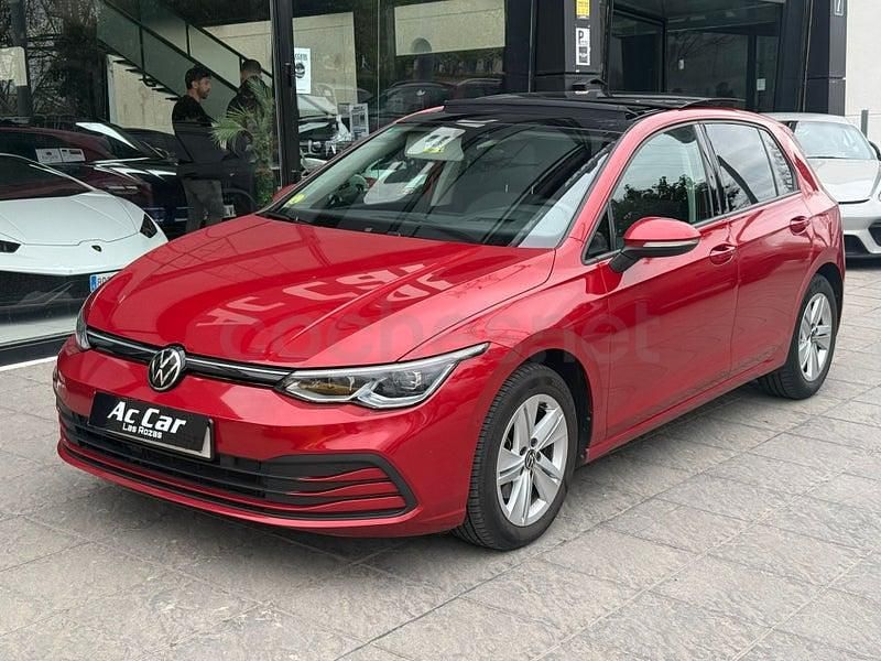 Usado VW Golf VII Style 150 CV (110 kW) 2021 Rojo Utilitario