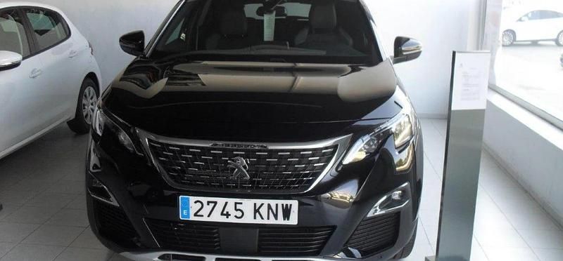 Usado Peugeot 3008 GT-line 131 CV (96 kW) 2018 Negro perla nera SUV