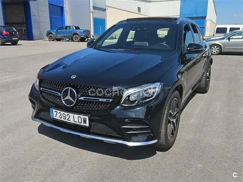 Usado Mercedes GLC43 AMG 367 CV (269 kW) 2018 Negro SUV
