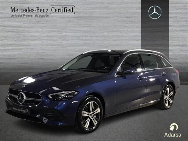 Azul Usado 2024 Mercedes C300e Avantgarde Familiar | 39.995 € (Super precio) - Imagen 1/4