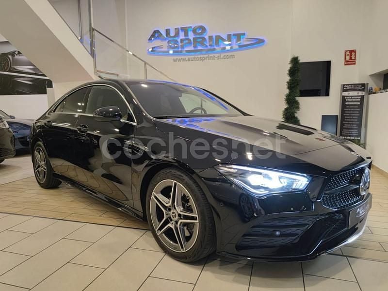 Negro Usado 2022 Mercedes CLA220 Berlina | 33.990 € (Precio justo) - Imagen 1/4