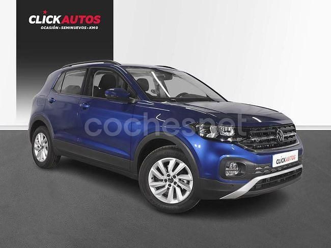 Usado VW T-Cross Advance 110 CV (80 kW) 2023 Azul SUV
