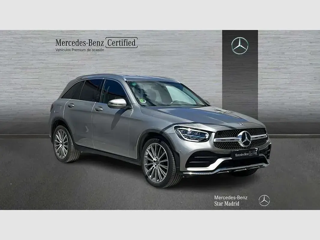 Brugt Mercedes GLC220 170 HK (125 kW) 2021 Sølv SUV