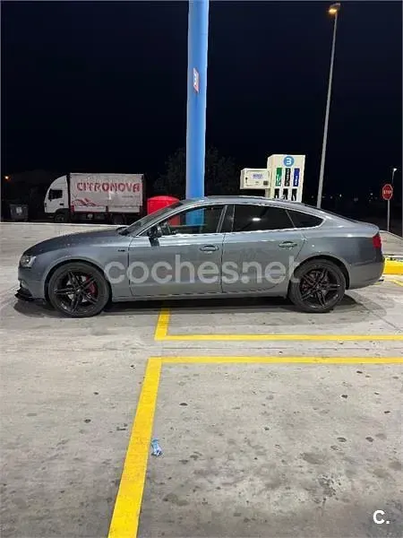 Usado Audi A5 Sportback 211 CV (155 kW) 2012 Gris / plata Utilitario
