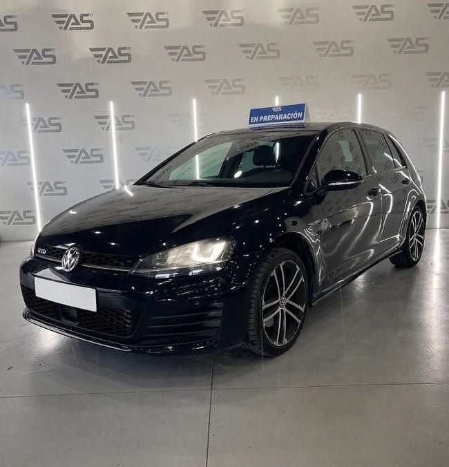 Usado VW Golf VII GTD 184 CV (135 kW) 2013 Negro Berlina