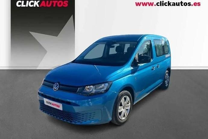 Usado VW Caddy 102 CV (75 kW) 2024 Gris Monovolumen