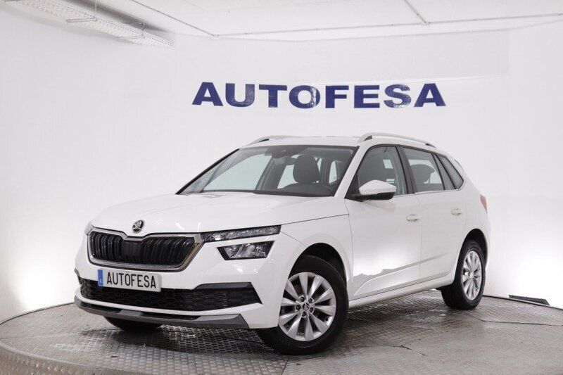 Blanco Usado 2021 Skoda Kamiq Ambition SUV | 17.350 € (Precio justo) - Imagen 1/4