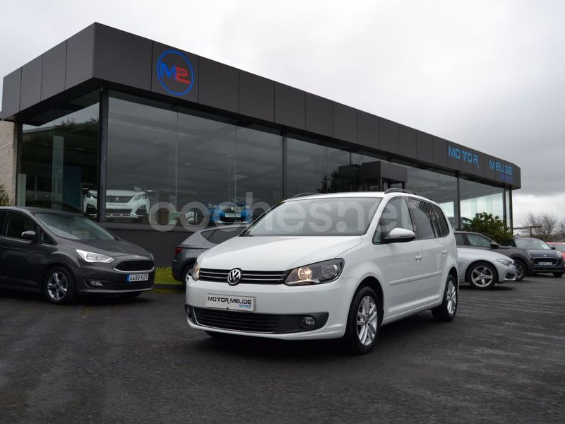 Blanco Usado 2015 VW Touran Sportline Monovolumen | 18.500 € (Precio justo) - Imagen 1/4