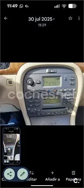 Usado Jaguar X-type Classic 130 CV (95 kW) 2005 Gris / plata Berlina