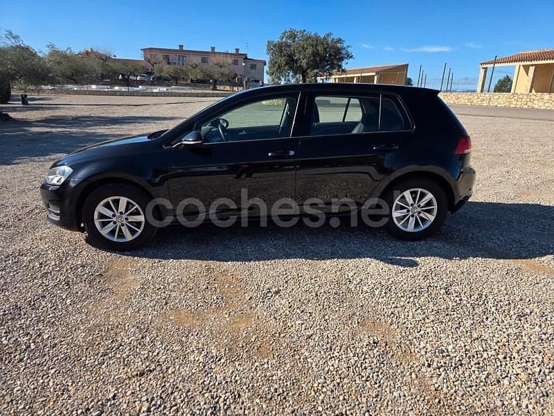 Usado VW Golf VII Edition 105 CV (77 kW) 2014 Negro Berlina