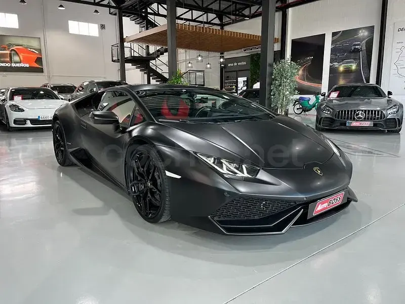 Usado Lamborghini Huracán 610 CV (448 kW) 2015 Negro Coupe