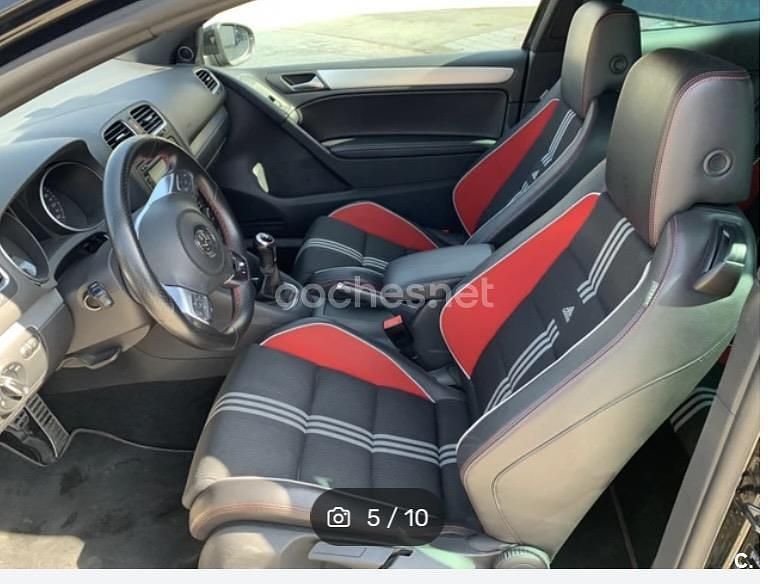 Usado VW Golf VI GTI 210 CV (154 kW) 2011 Negro Utilitario