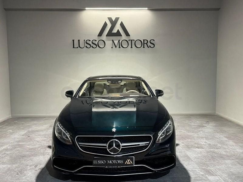 Usado Mercedes S63 AMG 585 CV (430 kW) 2016 Verde Coupe