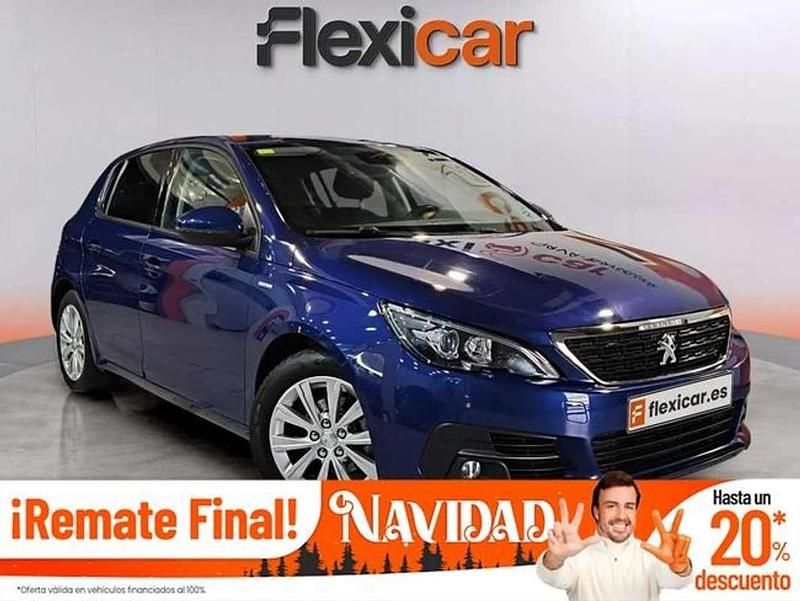 Azul Usado 2020 Peugeot 308 Access Utilitario | 8490 € (Buen precio) - Imagen 1/4