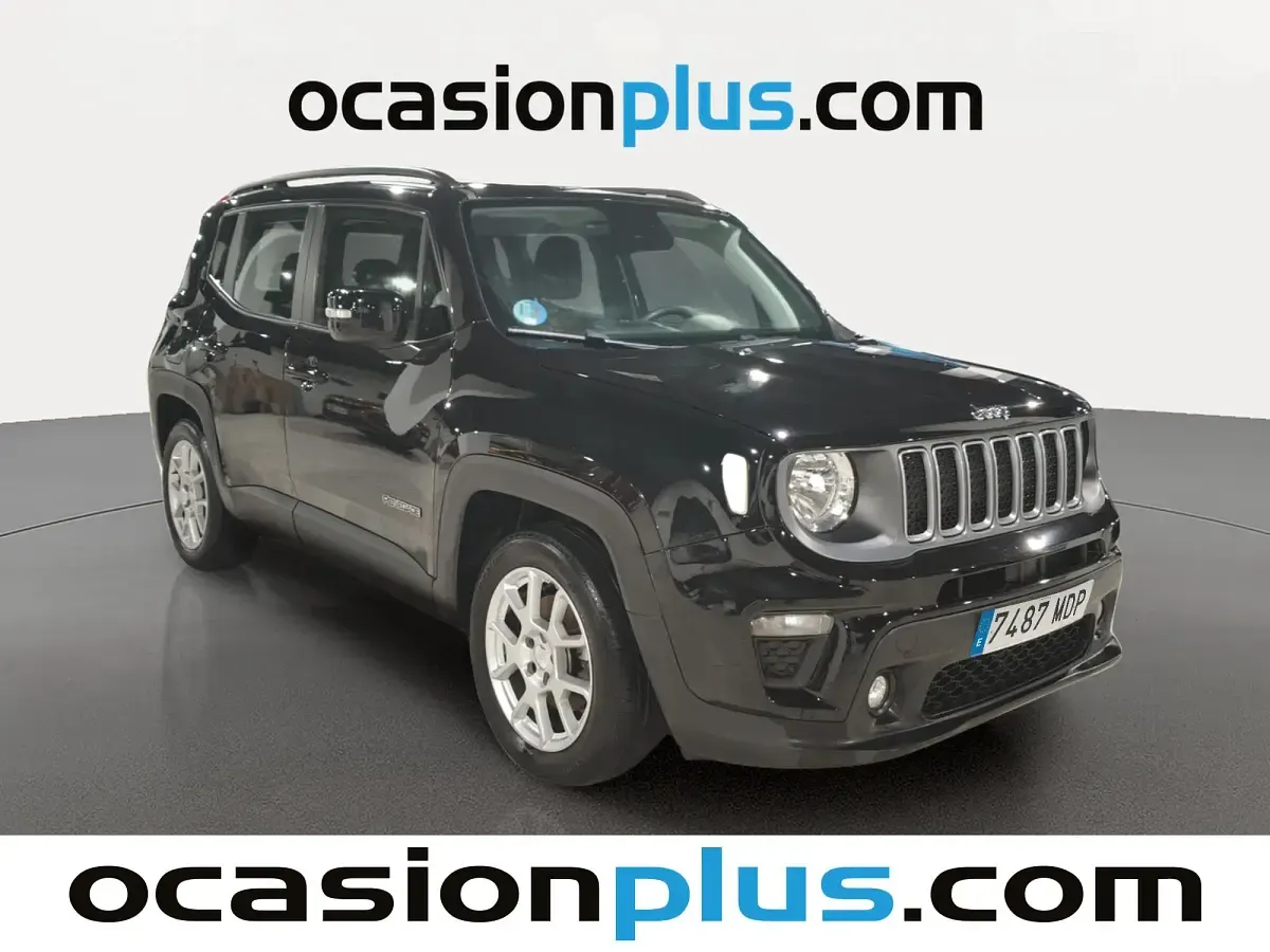 Usado Jeep Renegade Limited 130 CV (95 kW) 2023 Negro SUV