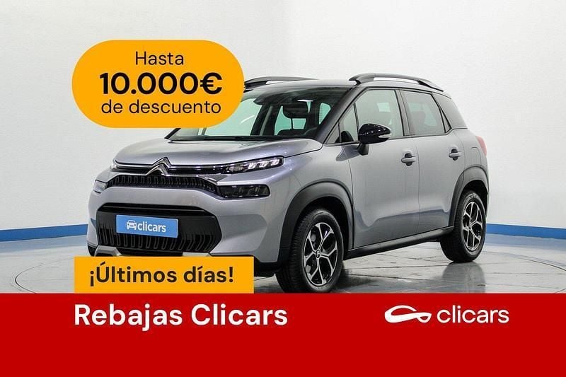 Gris Usado 2024 Citroën C3 Aircross PureTech SUV | 15.590 € (Precio justo) - Imagen 1/4