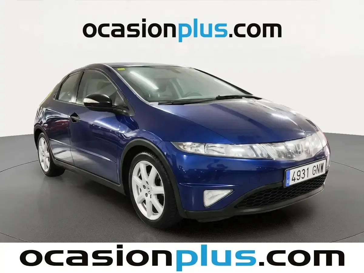 Usado Honda Civic Sport 140 CV (102 kW) 2009 Azul Utilitario