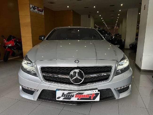 Usado Mercedes CLS63 AMG Shooting Brake AMG 585 CV (430 kW) 2013 Gris metalizado Familiar