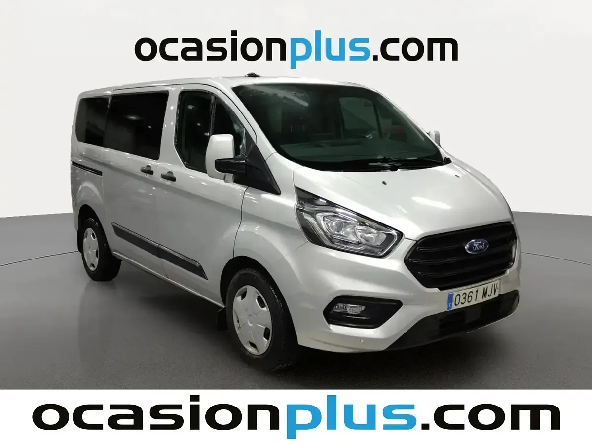Usado Ford Transit Custom Trend 130 CV (95 kW) 2023 Gris Familiar