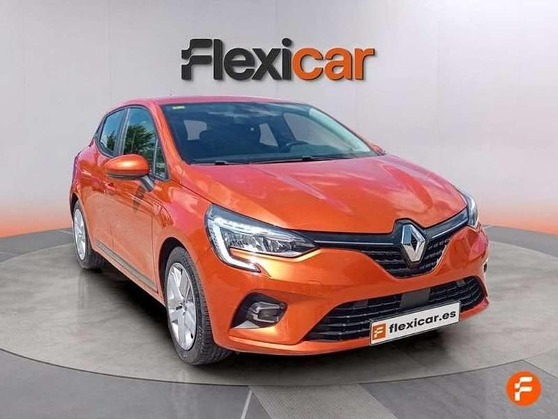 Usado Renault Clio V Intens 101 CV (74 kW) 2020 Naranja Utilitario