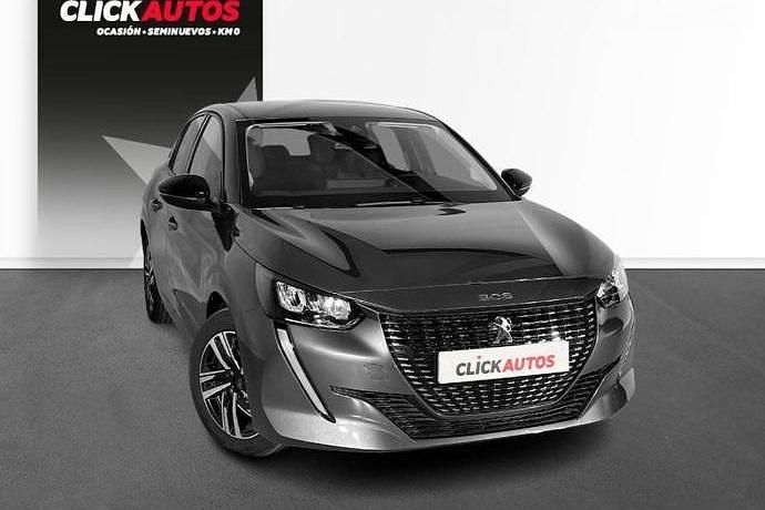 Usado Peugeot 208 Allure 100 CV (73 kW) 2023 Negro Utilitario