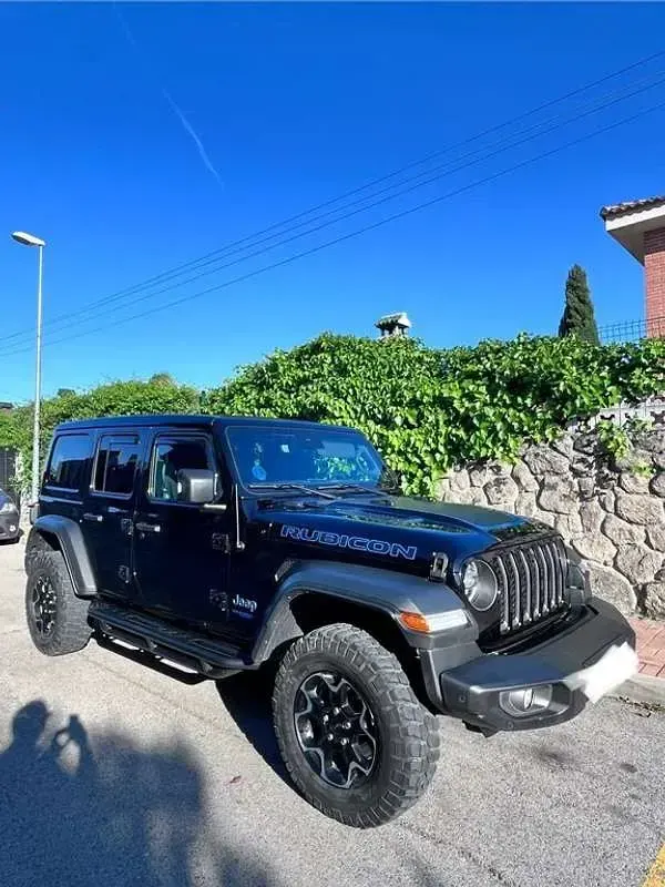 Usado Jeep Wrangler 381 CV (280 kW) 2021 Negro SUV