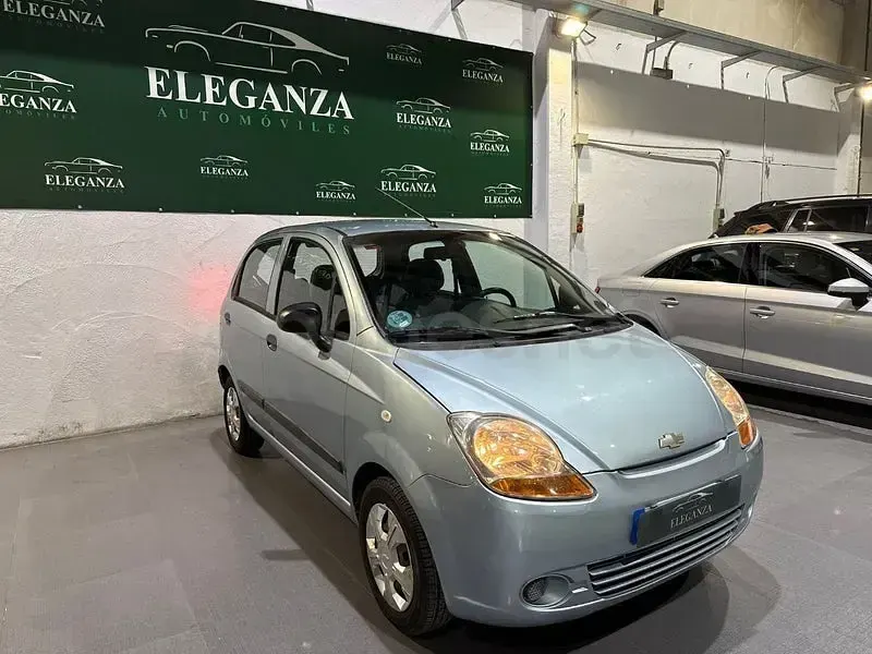 Usado Chevrolet Matiz 51 CV (37 kW) 2010 Azul Utilitario