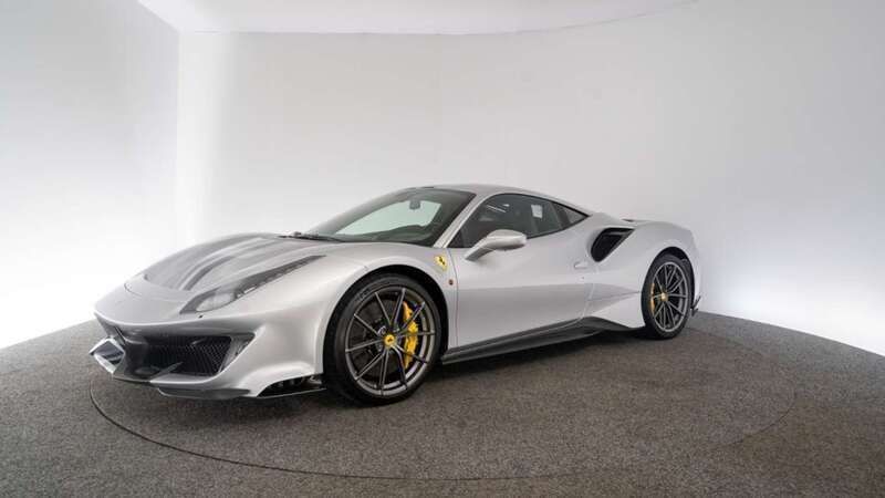 Plateado Usado 2021 Ferrari 488 Coupe | 585.000 € - Imagen 1/4