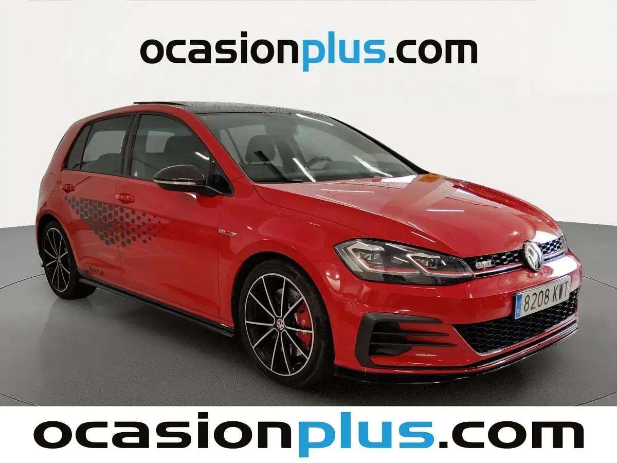 Usado VW Golf VII GTI 290 CV (213 kW) 2019 Rojo Utilitario