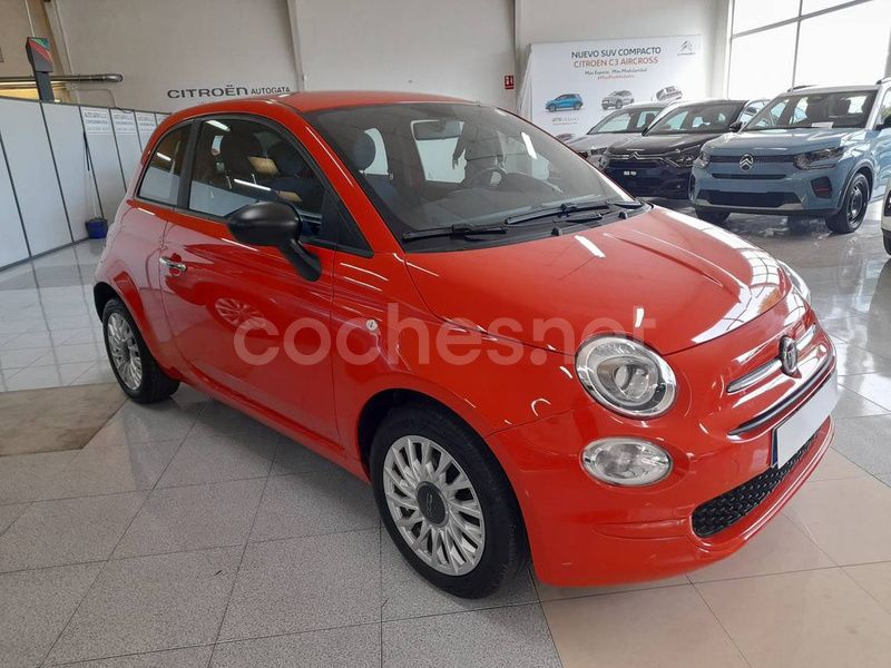 Usado Fiat 500 70 CV (51 kW) 2021 Naranja Utilitario