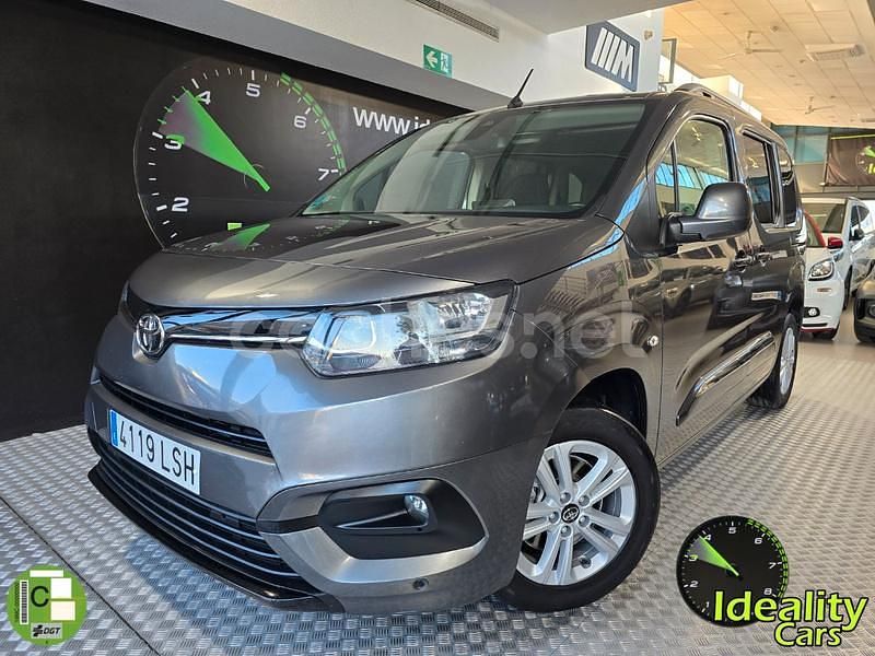 Gris / plata Usado 2021 Toyota Proace Verso Advance Familiar | 18.990 € (Precio justo) - Imagen 1/4