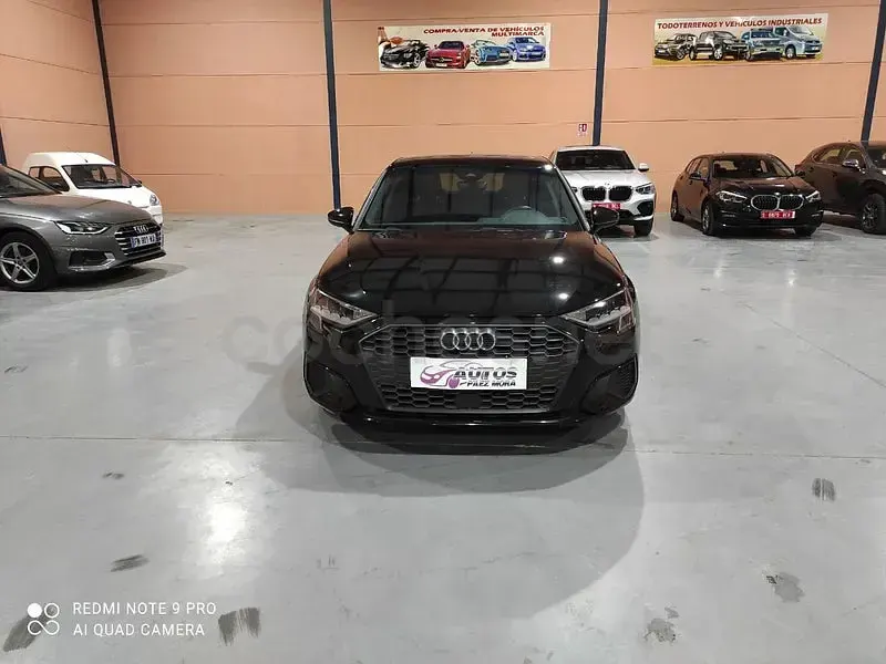 Usado Audi A3 150 CV (110 kW) 2022 Negro Berlina