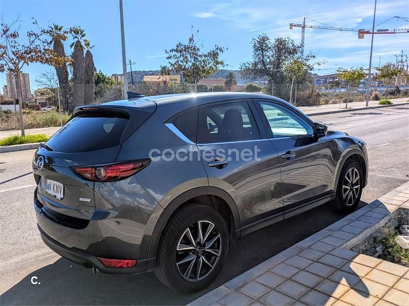 Usado Mazda CX-5 150 CV (110 kW) 2018 Gris / plata SUV