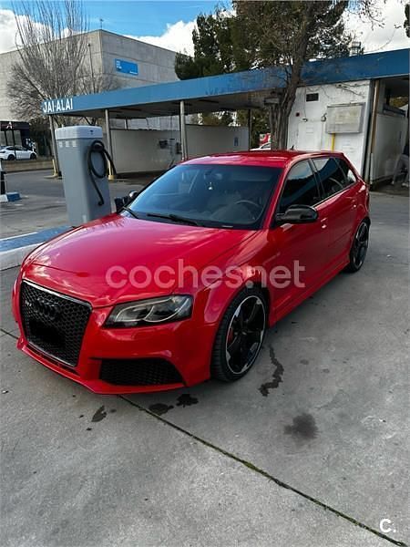 Usado Audi RS3 340 CV (250 kW) 2012 Rojo Berlina