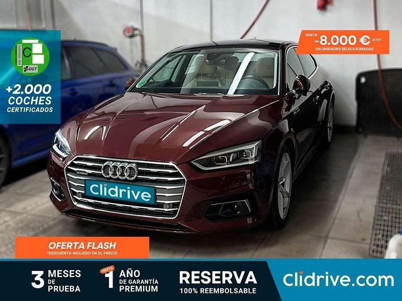 Burdeos Usado 2017 Audi A5 Sportback Ambiente Utilitario | 23.590 € (Super precio) - Imagen 1/3