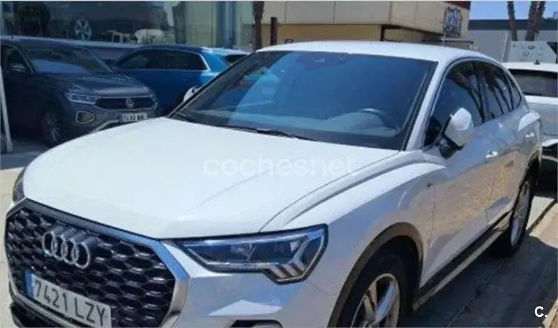 Usado Audi Q3 Sportback S-Line 150 CV (110 kW) 2022 Blanco SUV
