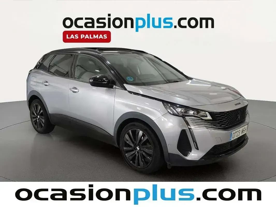 Usado Peugeot 3008 GT 131 CV (96 kW) 2023 Gris SUV