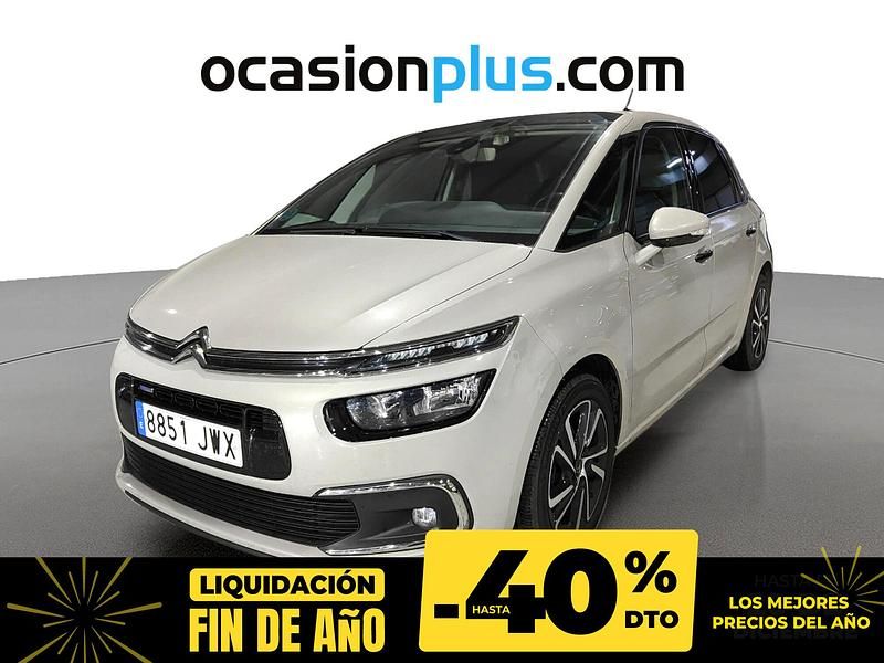 Beige Usado 2017 Citroën C4 Feel Monovolumen | 8390 € (Super precio) - Imagen 1/4