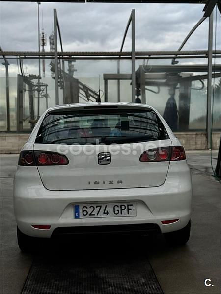 Usado Seat Ibiza 80 CV (58 kW) 2009 Blanco Berlina