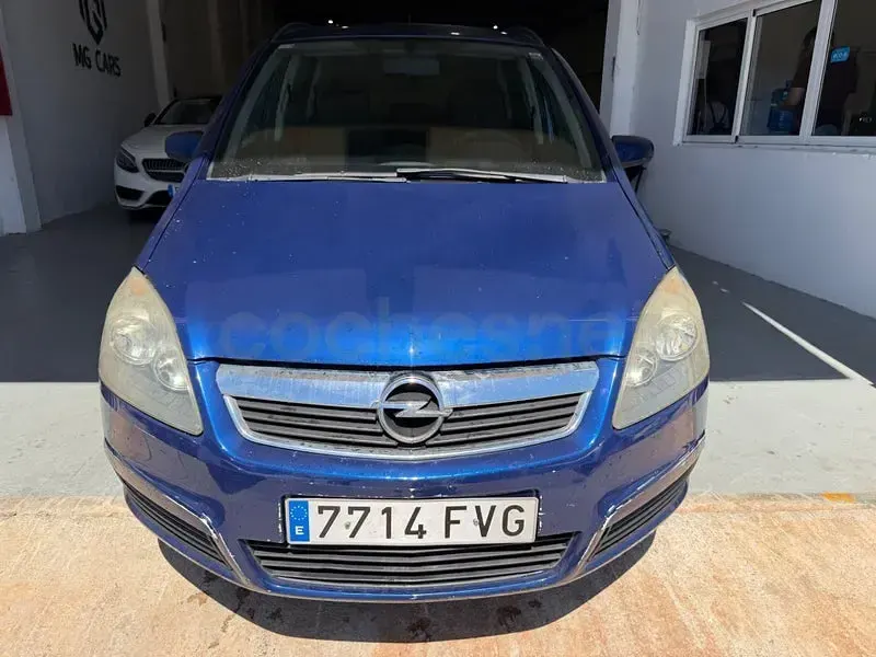 Usado Opel Zafira Cosmo 120 CV (88 kW) 2008 Azul Monovolumen