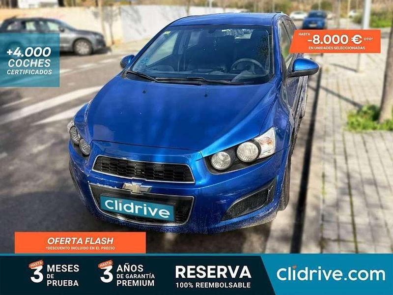 Usado Chevrolet Aveo LT 86 CV (63 kW) 2012 Azul Berlina