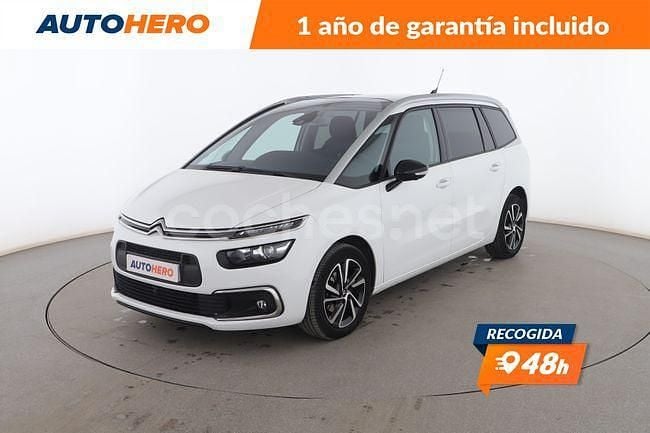 Blanco Usado 2021 Citroën C4 SpaceTourer PureTech Monovolumen | 18.299 € (Un poco caro) - Imagen 1/3