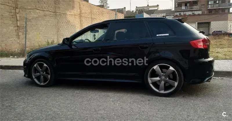 Usado Audi S3 Black Edition 265 CV (194 kW) 2012 Negro Utilitario