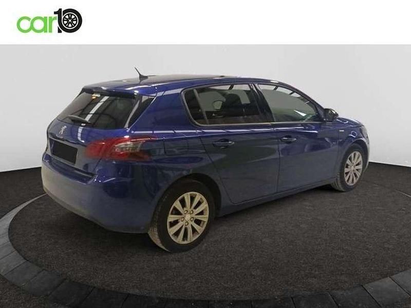 Usado Peugeot 308 Style 110 CV (80 kW) 2019 Azul Utilitario