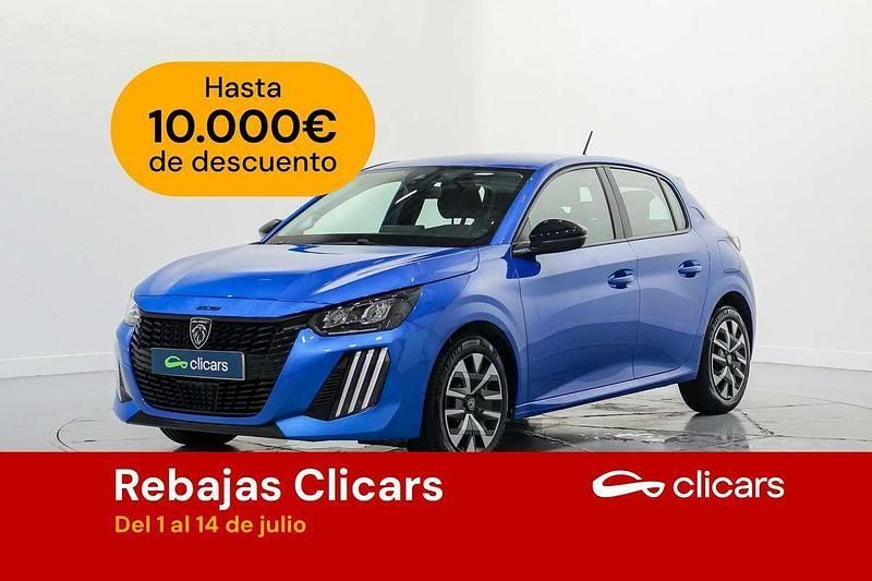 Azul Usado 2024 Peugeot 208 Active Utilitario | 13.590 € (Buen precio) - Imagen 1/2